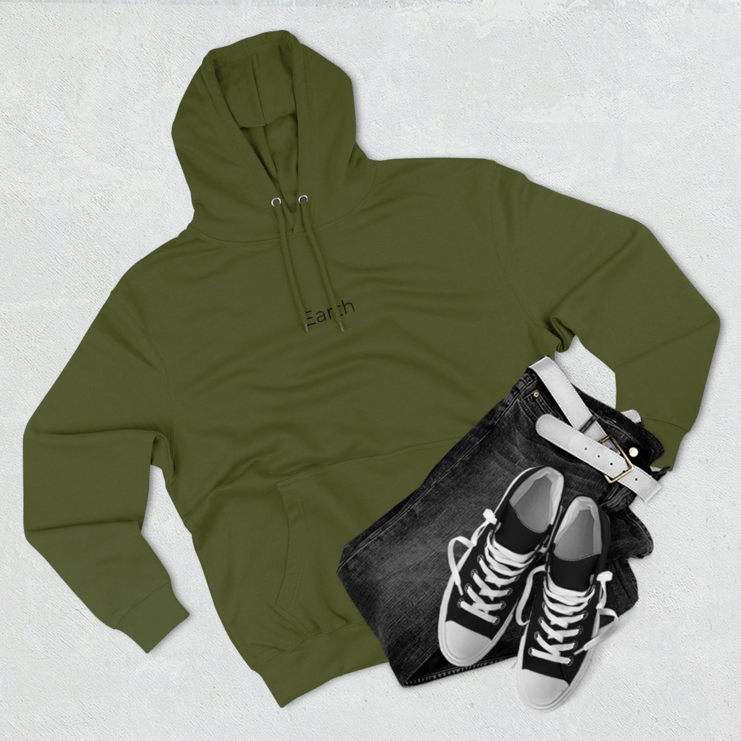 Earth Unisex Premium Pullover Hoodie