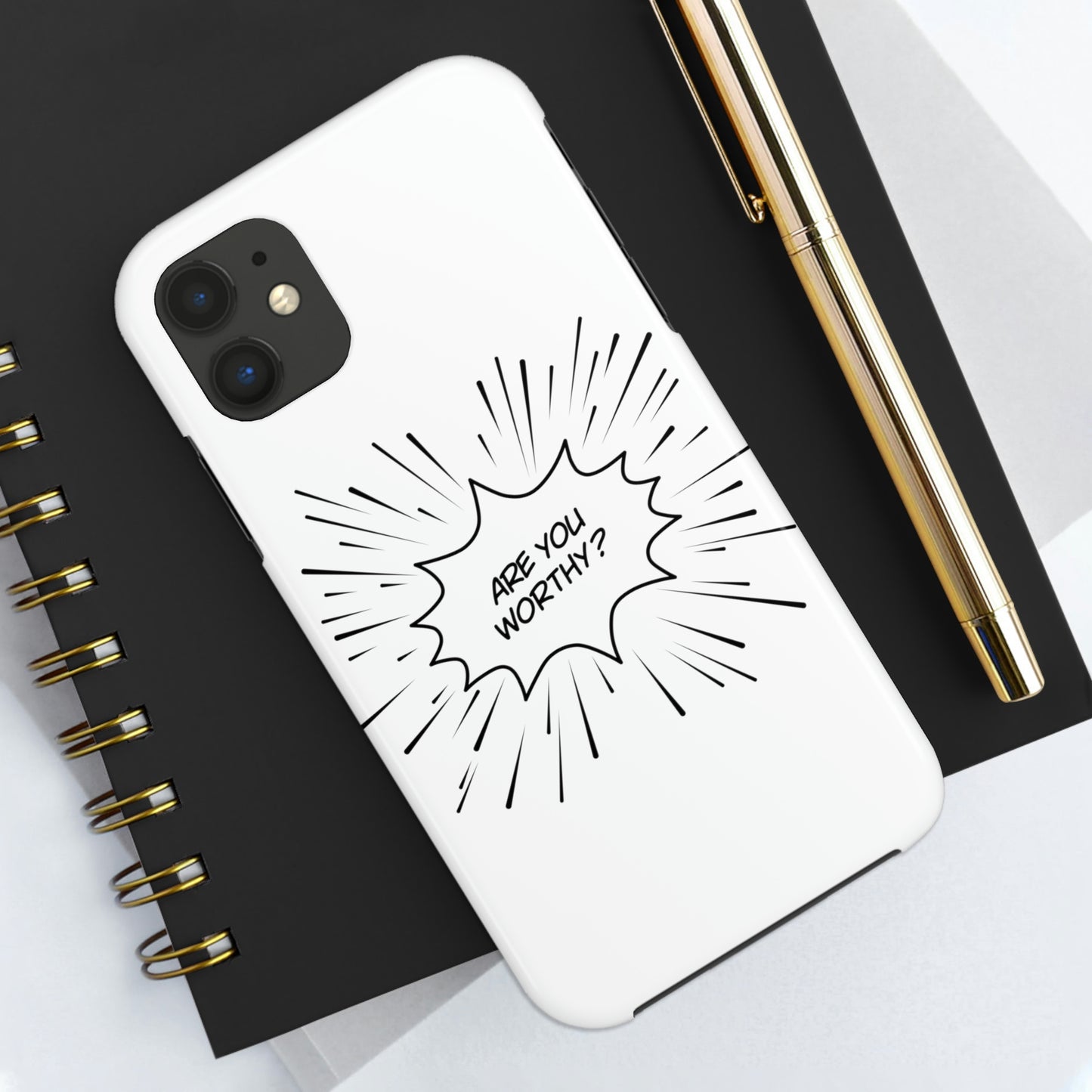 Are You Worthy Tough Phone Cases, Case-Mate