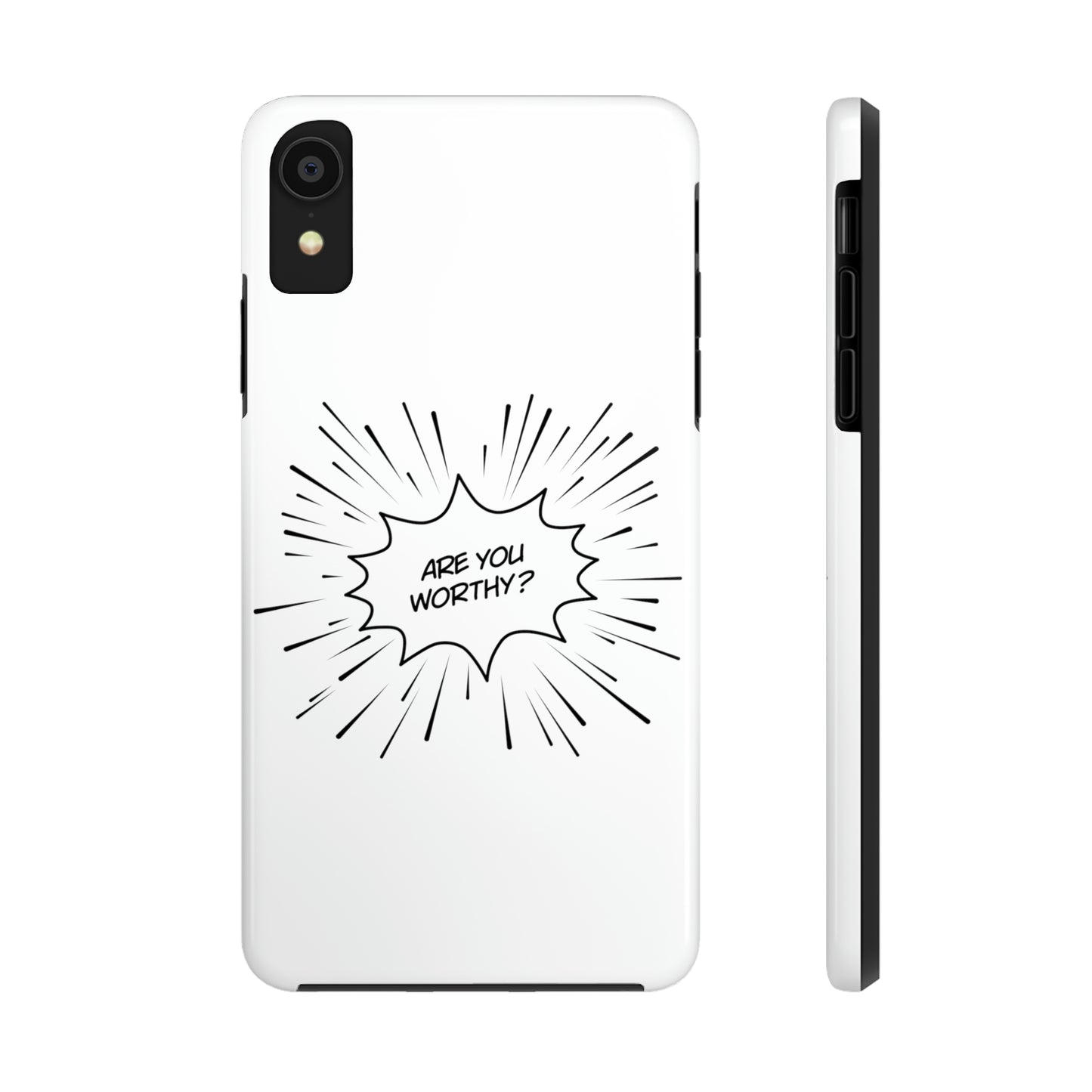 Are You Worthy Tough Phone Cases, Case-Mate