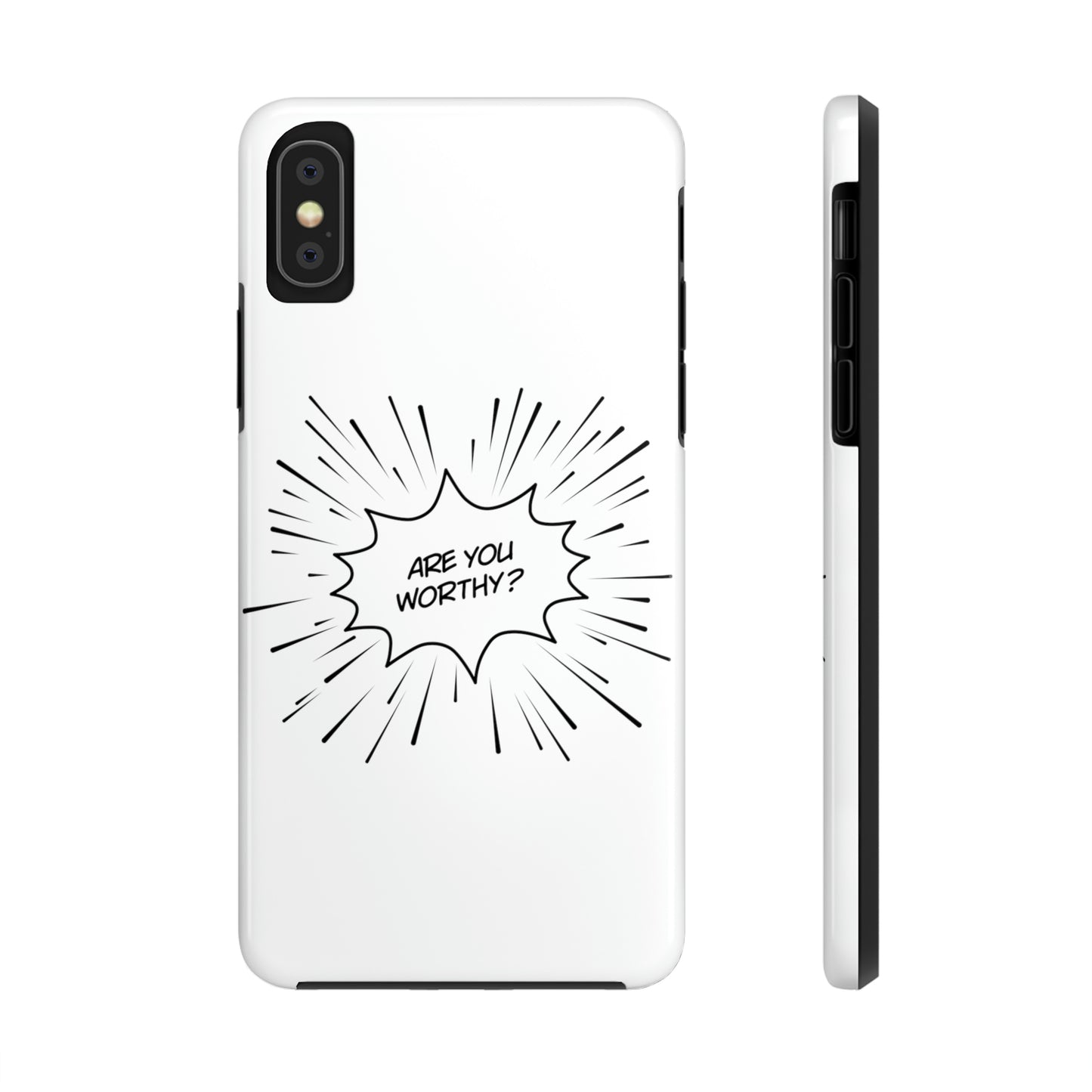 Are You Worthy Tough Phone Cases, Case-Mate