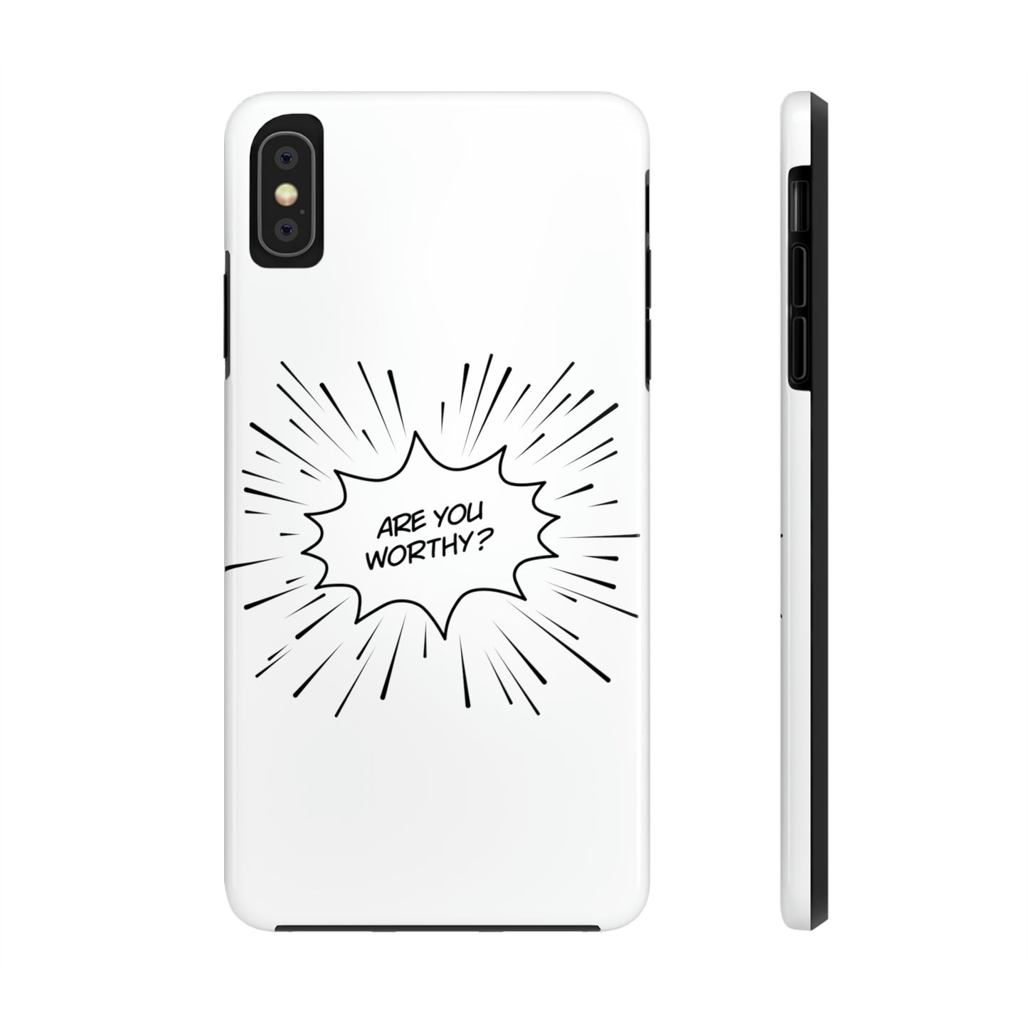 Are You Worthy Tough Phone Cases, Case-Mate