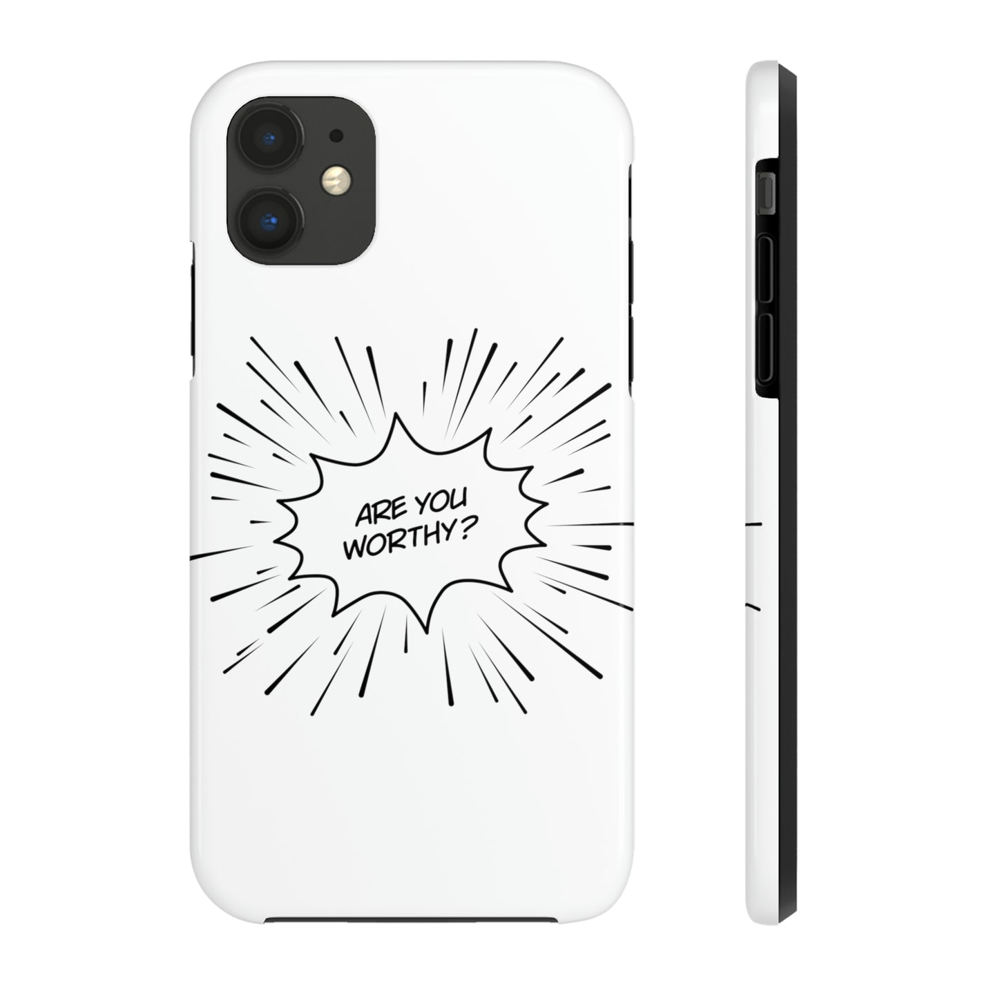 Are You Worthy Tough Phone Cases, Case-Mate