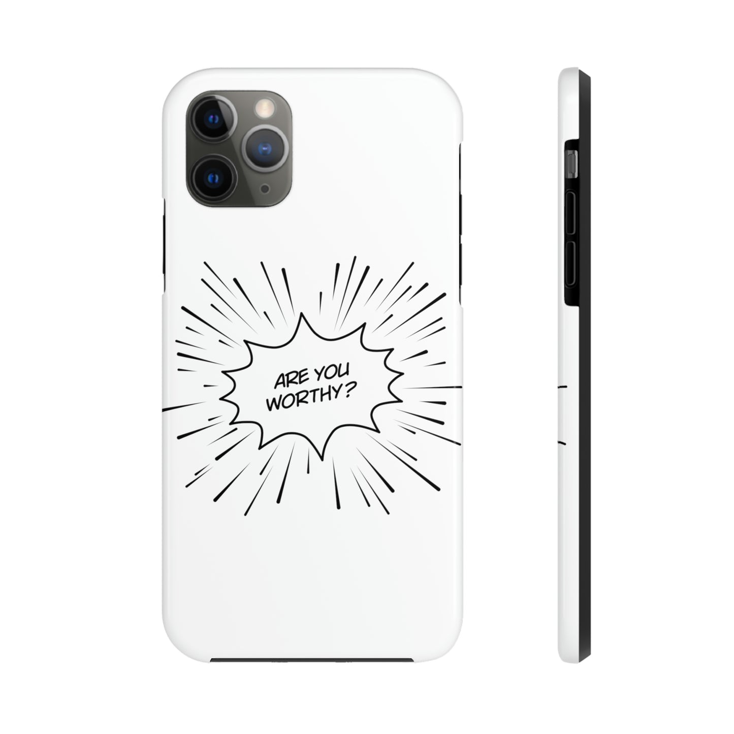 Are You Worthy Tough Phone Cases, Case-Mate